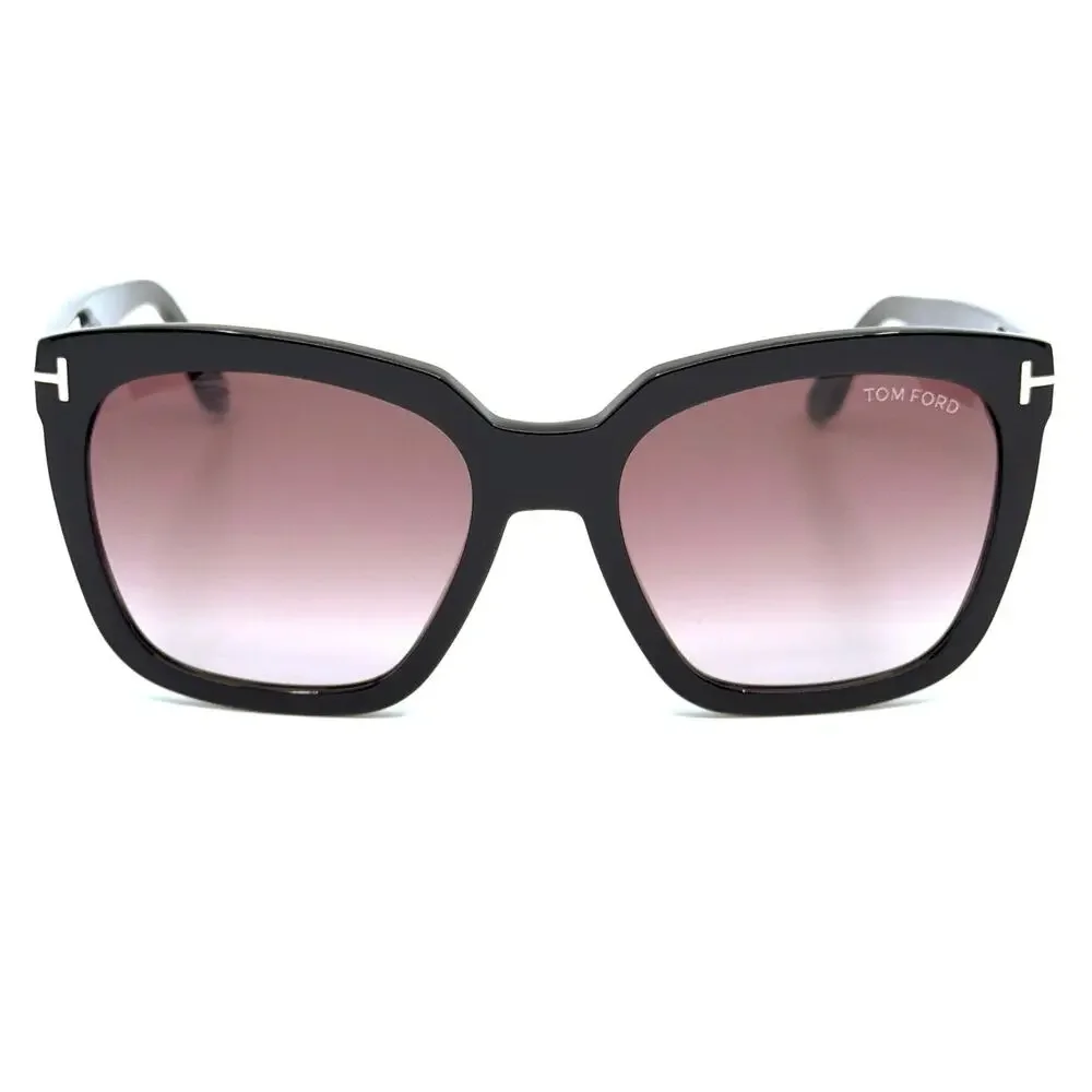 NEW TOM FORD Amarra Sunglasses TF502 01T AUTHENTIC